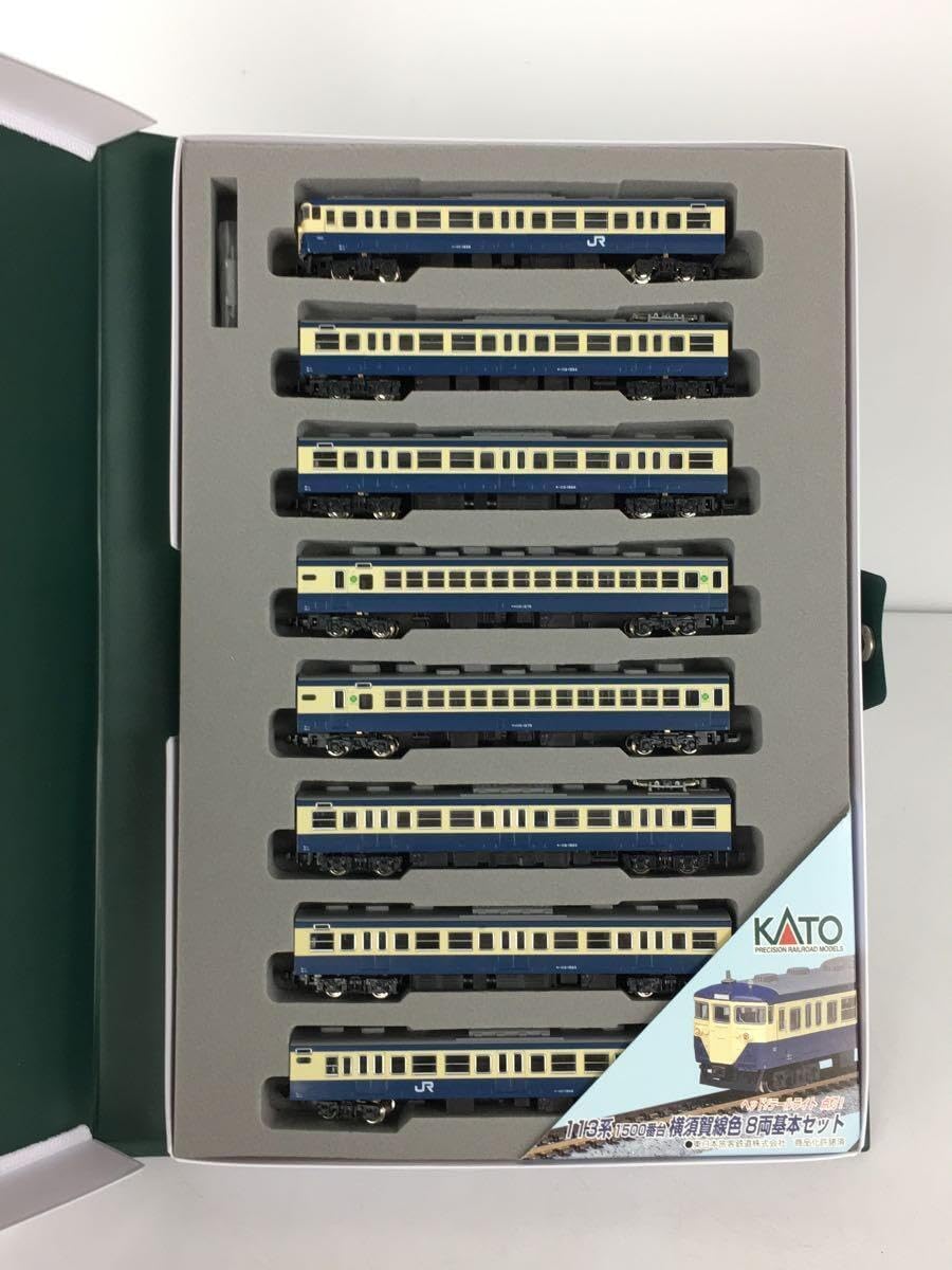 KATO◇113系1500番台(横須賀線色)/8両基本セット/男の子/10-